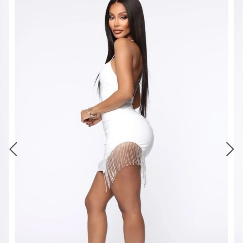 Crystal mini dress